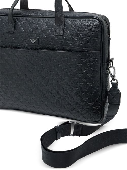 Borsa lavoro uomo Emporio Armani nera tipo briefcase EMPORIO ARMANI | EM001680AF14774UC001
